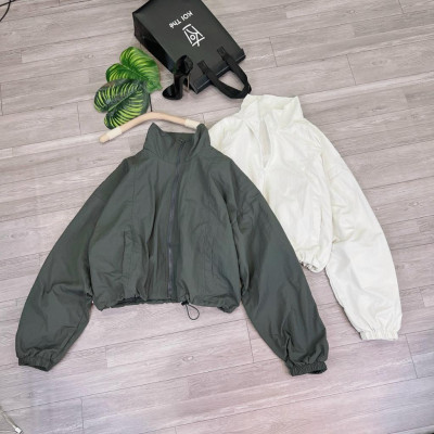 Áo khoát nữ hàn quốc dù trượt nước 2 lớp hàng bao chất cực chuẩn-A2093