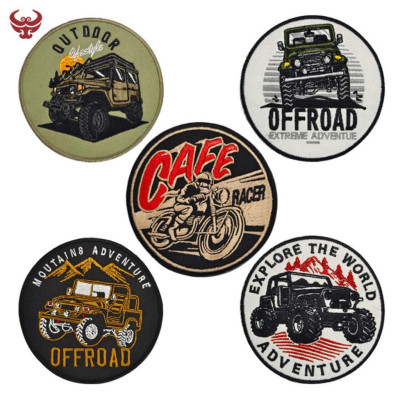 Patch xe địa hình Jeep_Off road_dã ngoại_phượt_dán quần áo _ba lô