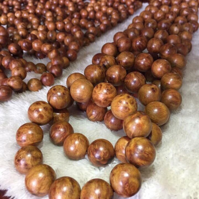 Vòng Tay Gỗ Nu Huyết Long (BH642) Trừ tà ma, giảm tai ương - đem lại tài lộc, sức khỏe, bình an - Bracelet of HAHANCO