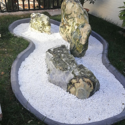 500g Sỏi trắng dải trang trí chậu cây, bể cá - Cây giả, hoa lụa Decor trang trí nhà cửa