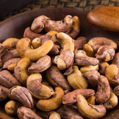 HẠT ĐIỀU RANG MUỐI BÌNH PHƯỚC NGUYÊN HẠT VỎ LỤA 500GRAM