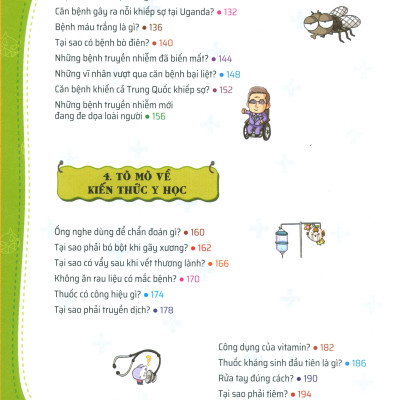 Quiz! Khoa Học Kì Thú - Bệnh Tật Vi Khuẩn (Tái Bản 2024)