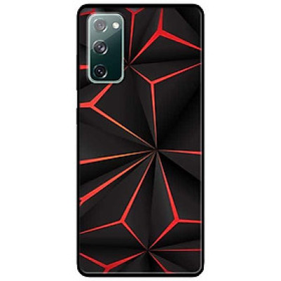 Ốp lưng dành cho Samsung A90 - Samsung S20 FE mẫu Họa Tiết Đỏ Đen