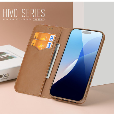 Bao da Dux Ducis cho iPhone 16 , 16 Plus , 16 Pro Max , 16 Pro dạng ví - hàng chính hãng 