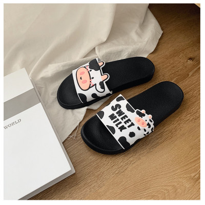 Dép Nữ Quai Ngang, Dép Bò Sữa Sweet Milk Siêu Dễ Thương DP05