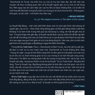 Sách - Khoa Học Khám Phá - Vũ Trụ Tuần Hoàn - Vượt Khỏi Big Bang - Viết Lại Lịch Sử Vũ Trụ
