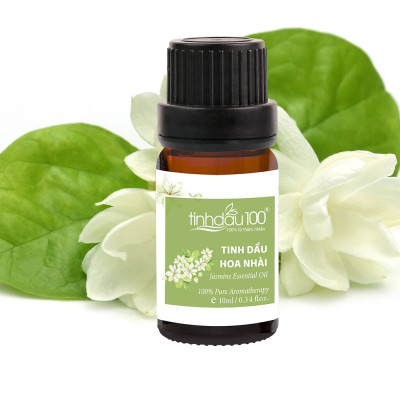 Tinh dầu hoa nhài nguyên chất hương thơm thanh khiết, thư giãn đầu óc, tạo hưng phấn trong tình yêu - 10ml