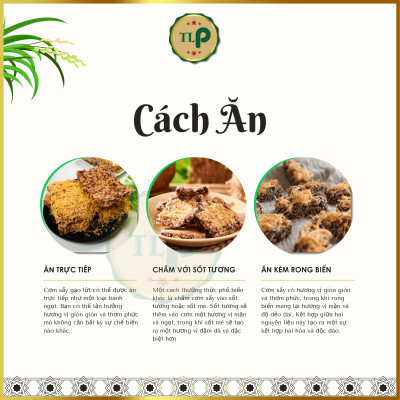 CƠM SẤY GẠO LỨT TÂN LỘC PHÁT BỊCH 130G