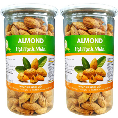 500G HẠT HẠNH NHÂN CAO CẤP TÂN LỘC PHÁT