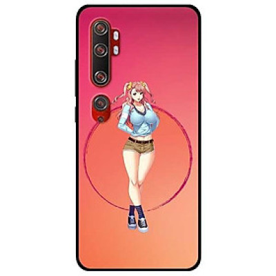 Ốp lưng dành cho Xiaomi Mi Note 10 - Mi Note 10 Pro - mẫu Anime Cô Gái Áo Xanh
