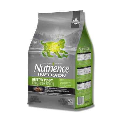 Thức Ăn Cho Chó Con Nutrience Infusion Bao 2.27kg Thịt Gà, Rau Củ Và Trái Cây Tự Nhiên