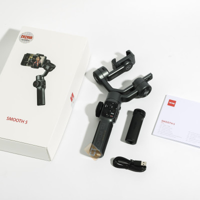Gậy chống rung Zhiyun Smoooth 5 cho điện thoại ( bản đơn ) hàng chính hãng