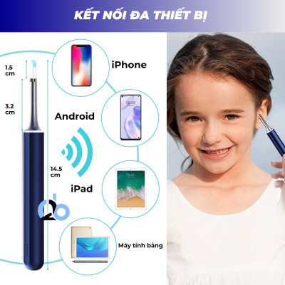 Dụng cụ ngoáy tai thông minh Bebird X17 Pro, phiên bản nâng cấp từ Bebird M9 Pro với camera full HD