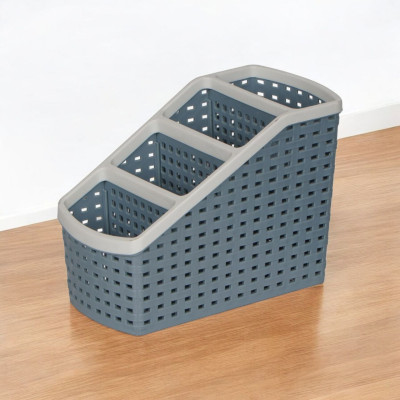 Khay đựng đồ đa năng nhựa Việt Nhật cao cấp, ống cắm bút ( màu ngẫu nhiên )