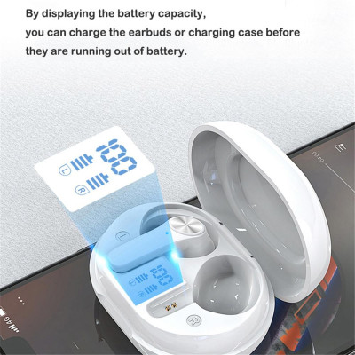 CINCATDY Tai Nghe Bluetooth True Wireless TWS D01 ANC Phiên Bản Nâng Cấp - Hàng Chính Hãng