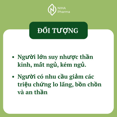 NIHA SLEEP WELL – HỖ TRỢ AN THẦN