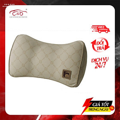 Gối Tựa Đầu Cao Su Non FOCUS Gu F-TM02F-A Màu Kem