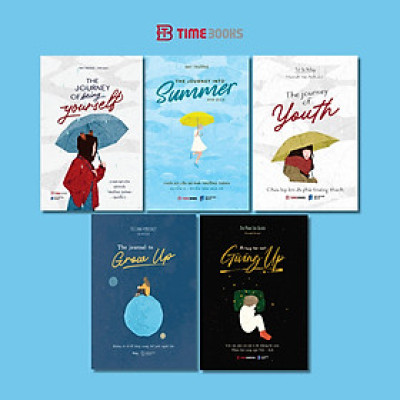 Combo 5 sách song ngữ Việt - Anh: Youth +  Summer + A Hug + Grow Up + Being Yourself