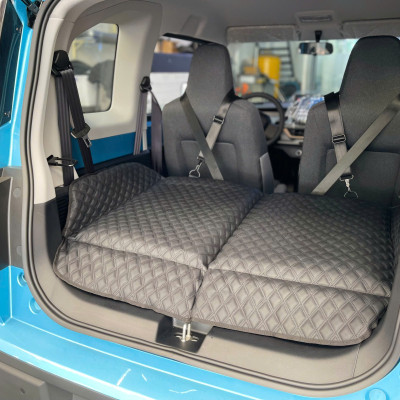 [HCM] NỆM GẤP GỌN CHO VF3, Đệm Lót Hàng Ghế Sau Xe Ô Tô VF3 | Dày Dặn, Nằm Êm Ái, Thiết Kế Da 3D Chống Nóng