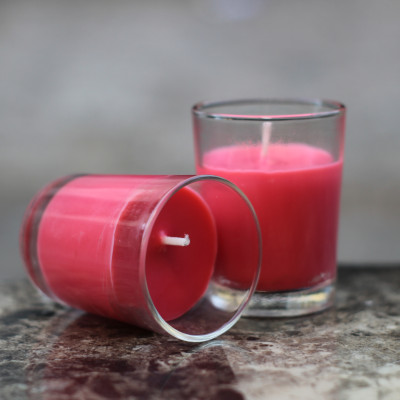 Nến Thơm, Tinh Dầu Quế Cam, [Ly 50g-Hộp 2 ly], Chính Hãng Từ Shop R2D, Thành Phần Tự Nhiên, Lành Tính.