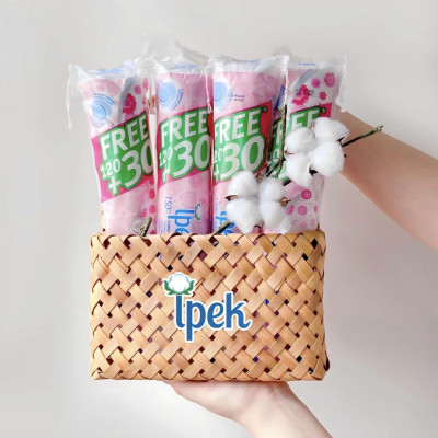 Combo Bông Tẩy Trang IPEK 150 Miếng (Thổ Nhĩ Kì)