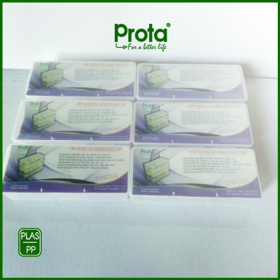 Combo 6 hộp đa năng Prota đựng kim chỉ, dụng cụ nail, y tế..