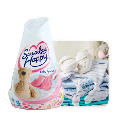 Sáp thơm phòng, nhà vệ sinh tủ quần áo Kobayashi Sawaday Happy Nhật Bản 120g