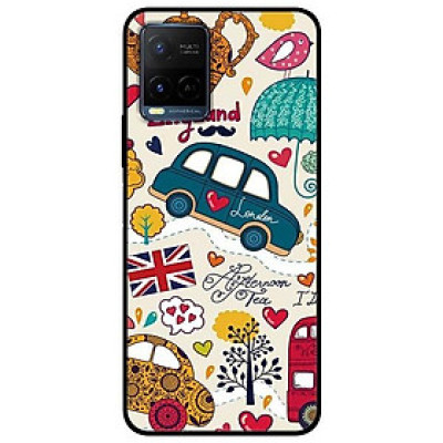 Ốp lưng dành cho Vivo Y21 - Vivo Y21s mẫu Họa Tiết England