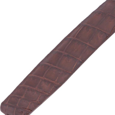 Thắt Lưng Nữ Da Cá Sấu Huy Hoàng HT5209 - Nâu Đất