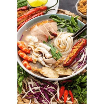 1 lốc 10 gói Gia vị bún mắm nêm sẵn - Cốt bún mắm TITOM 100g