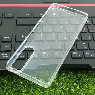 Ốp lưng silicon dẻo trong suốt mỏng 0.6mm cho Sony Xperia 1, Xperia 5, 1 Mark 2/3/4/5, 5 Mark 2/3/4/5, XZ1/2/3... hiệu Ultra Thin độ trong tuyệt đối chống trầy xước - Hàng nhập khẩu