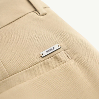 Quần Dài Kaki Nam Cotton Form Slim Dáng Ôm - ROUTINE 10S25PCA001