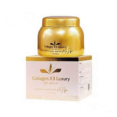 KEM BODY COLLAGEN X3 WHITENING BODY CREAM MIX SAFFRON