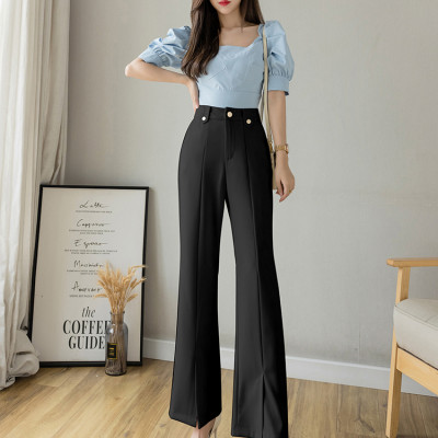 Quần tây nữ baggy Titishop QDN175