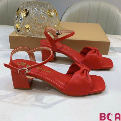 Giày Hở Mũi Đính Nơ Cao Gót 4 Phân RO693 ROSATA tại BCASHOP Duyên Dáng, Thanh Lịch Cho Nàng Công Sở