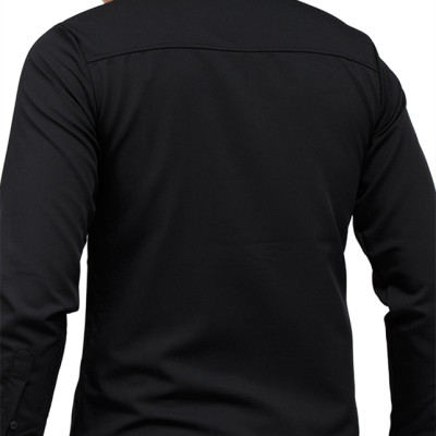 Áo Sơ Mi Tay Dài TITISHOP SM489 - Đen