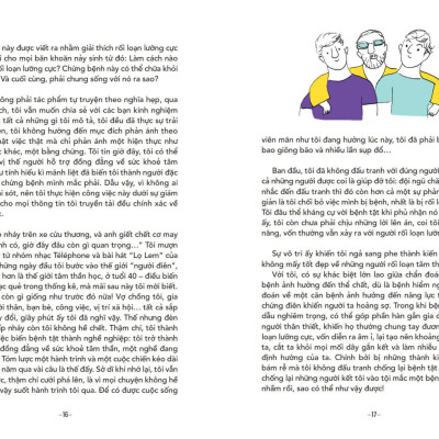 Sách - Rối Loạn Lưỡng Cực - Hành Trình Dài Chung Sống - Trò Chuyện Về Sức Khoẻ Tâm Thần - Từ Chẩn Đoán Đến Cuộc Sống Hằng Ngày