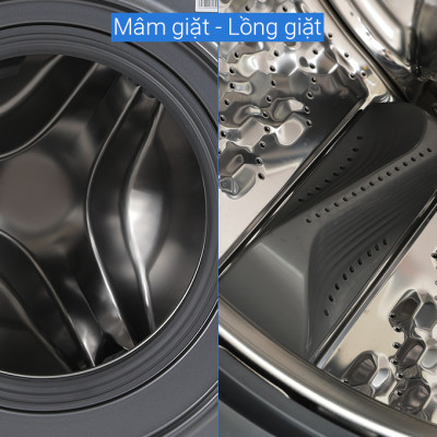 Máy giặt Toshiba Inverter 10.5 kg TW-T25BU115MWV(MG) - HÀNG CHÍNH HÃNG CHỈ GIAO HCM