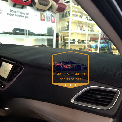 [KIA SONET] Thảm Taplo 3 Lớp Dành Cho Xe KIA SONET, Nhung Lông Cừu Và Da Vân Carbon Cao Cấp - Hàng Chính Hãng