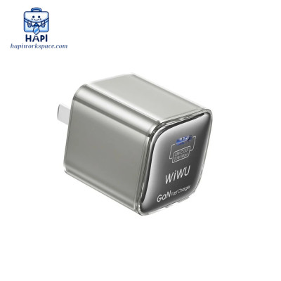 Bộ sạc nhanh 20W hàng chính hãng WiWU Jello U017 dành cho iP, kèm cáp C to L