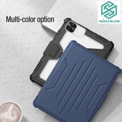 Bao da cho Pad Gen 10 2022 10.9 inch kèm kệ xoay 360 Nillkin Bumper SnapSafe Magnetic - Hàng chính hãng