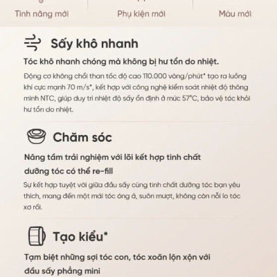 Mấy Sấy Tóc Dreame Hair Glory Pro Bản Quốc Tế (Bảo Hành 24 Tháng)- Hàng Chính Hãng