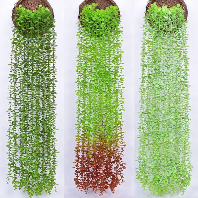 Dây Leo cúc tần ấn độ lá to - Size dài từ 90cm đến 120cm - Cây giả, hoa lụa Decor trang trí nhà cửa