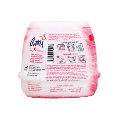 Combo 2 hộp Sáp thơm khử mùi Ami - Hương thơm chiết xuất thiên nhiên, Tỏa hương suốt nhiều tuần (Nhiều lựa chọn mùi hương)