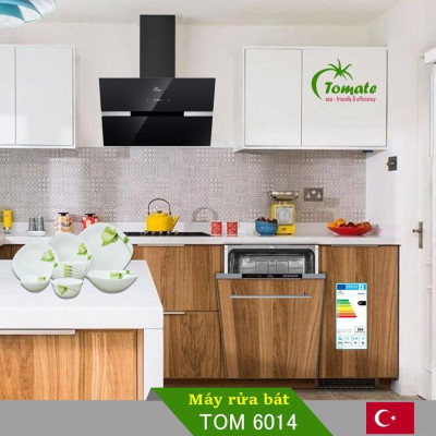 Máy rửa chén TOM 6014. Tomate Tây Ban Nha. Hàng Chính Hãng
