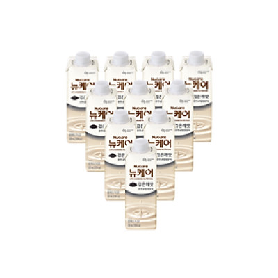 [Lốc 10 hộp SỮA dinh dưỡng vị mè đen 200ml] Daesang Wellife/ NUCARE Black Sesame