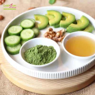 Bột Cải Xoăn (Kale) Hữu Cơ Nguyên Chất Sấy Lạnh Dalahouse - Tốt Cho Tim Mạch, Cải Thiện Thị Lực, Giúp Xương Chắc Khỏe, Cải Thiện Hệ Miễn Dịch, Tốt Cho Não Bộ, Hỗ Trợ Quá Trình Mang Thai, Giảm Cân, Chống Oxy Hóa, Đẹp Da