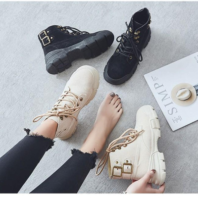 ️ Bốt nữ martin nhung retro 20469