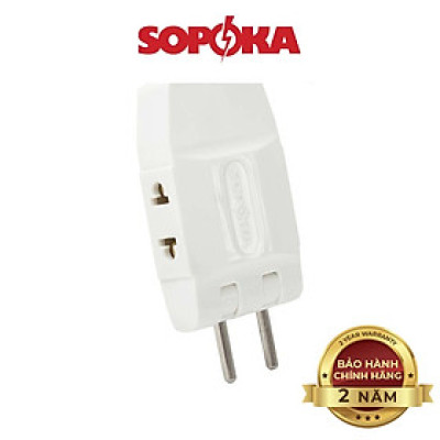 Ổ chia điện, đầu nối thông minh SOPOKA Q3T-Q5T chia 3 chia 5 siêu gọn, siêu tiết kiệm