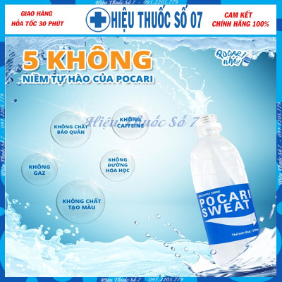 Pocari Sweat bột [Hộp 5 Gói - Date xa] - Thức uống bổ sung ion thiết yếu, nước điện giải cho cơ thể mọi lúc mọi nơi